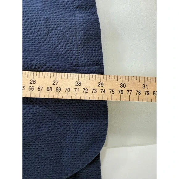 PIOMBO Mens Navy Textured 2 Button Blazer Italian Size 52 EUR 52‎ USA 42 NEW